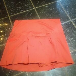 Old Navy Active Power Soft Orange Skort XL